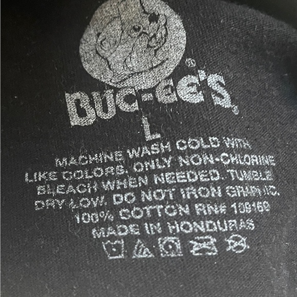 🎃 Buc-ee’s Halloween Mummy Beaver Graphic Tee | Black Unisex T-Shirt Size Large - Picture 5 of 7